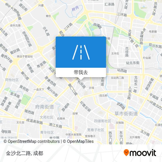 金沙北二路地图