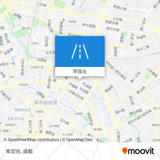 泰宏街地图