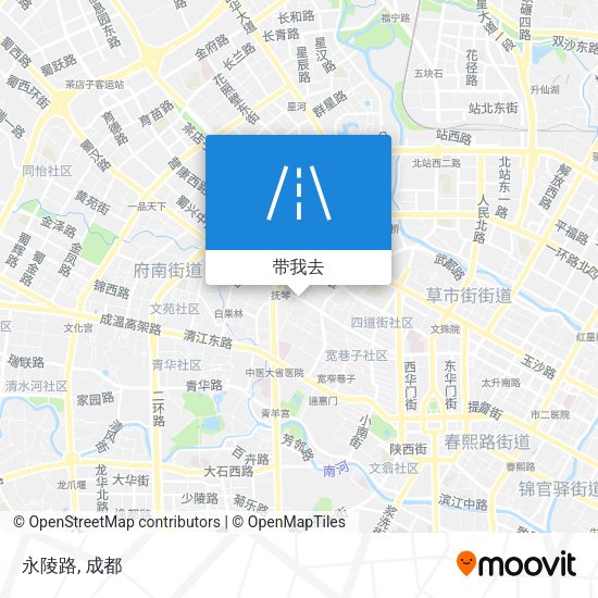 永陵路地图