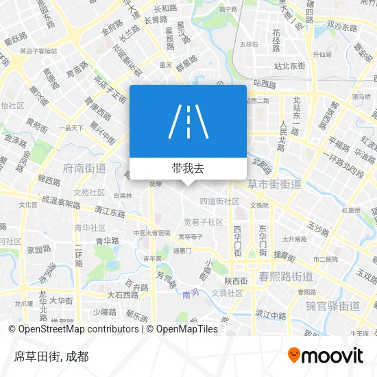 席草田街地图