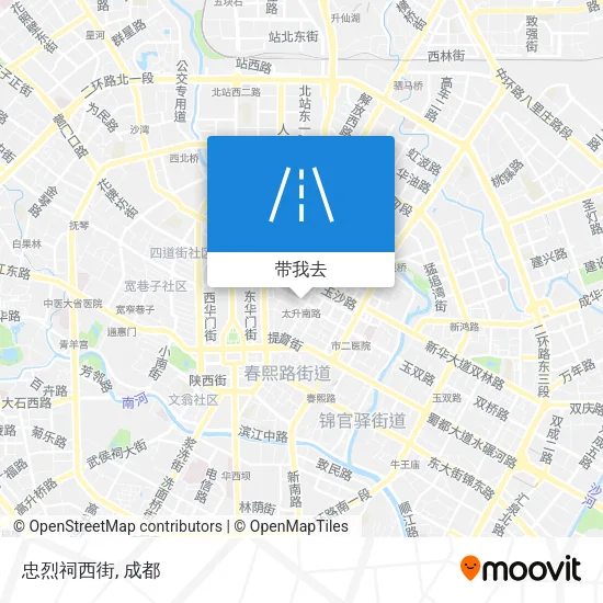 忠烈祠西街地图
