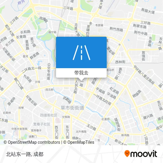 北站东一路地图