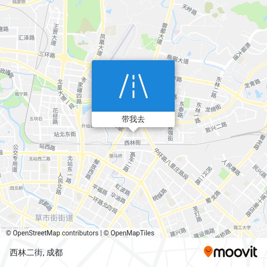 西林二街地图