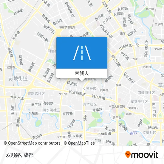 双顺路地图