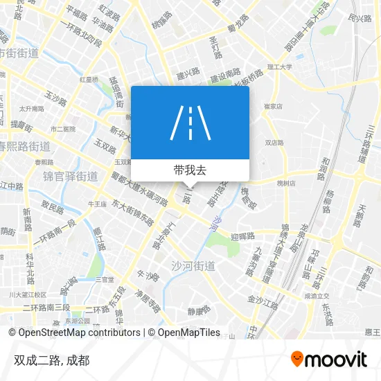 双成二路地图