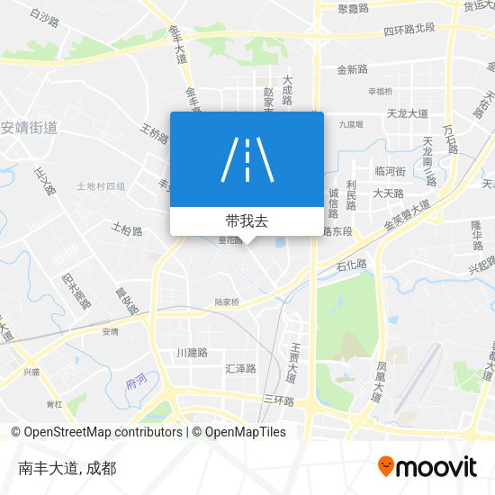 南丰大道地图