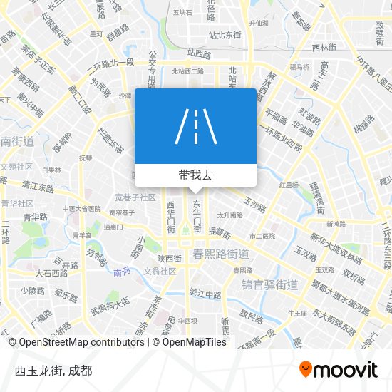 西玉龙街地图