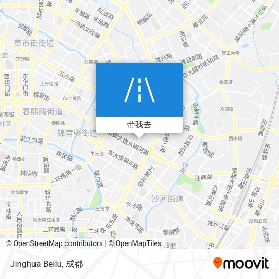 Jinghua Beilu地图