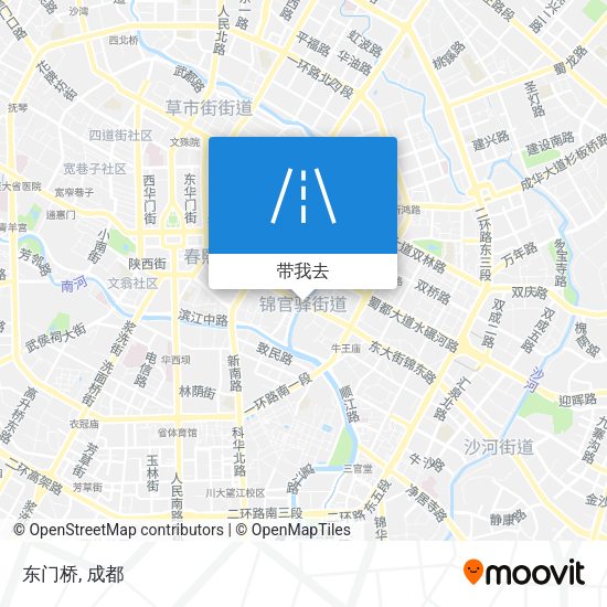 东门桥地图