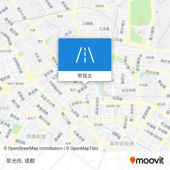 星光街地图