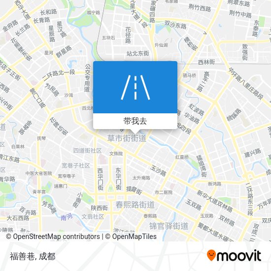 福善巷地图