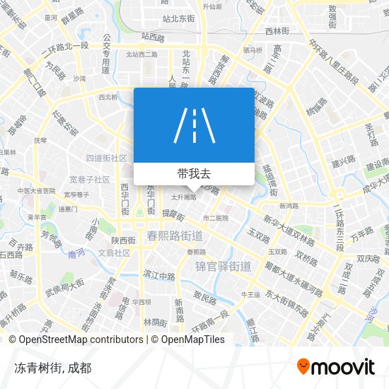冻青树街地图