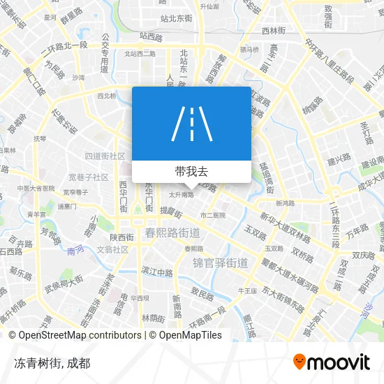 冻青树街地图
