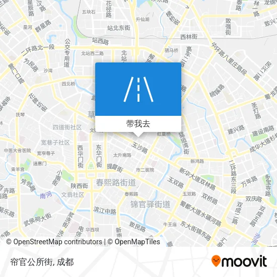 帘官公所街地图