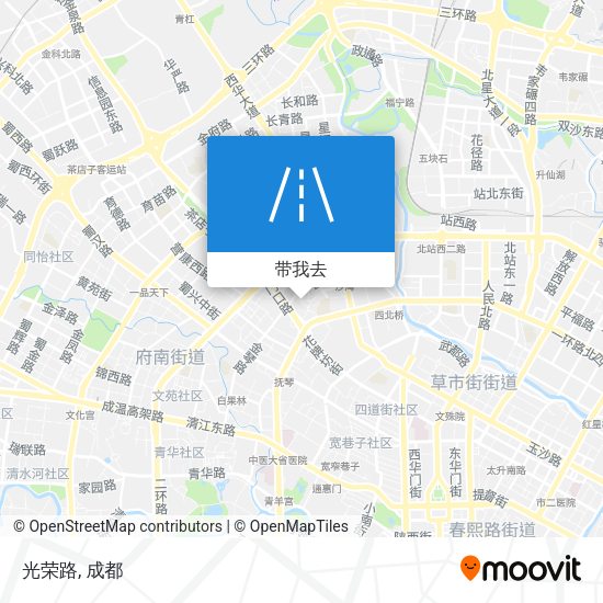 光荣路地图