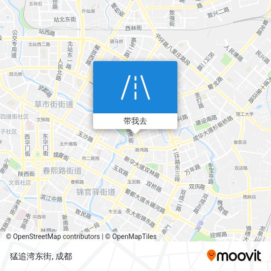 猛追湾东街地图
