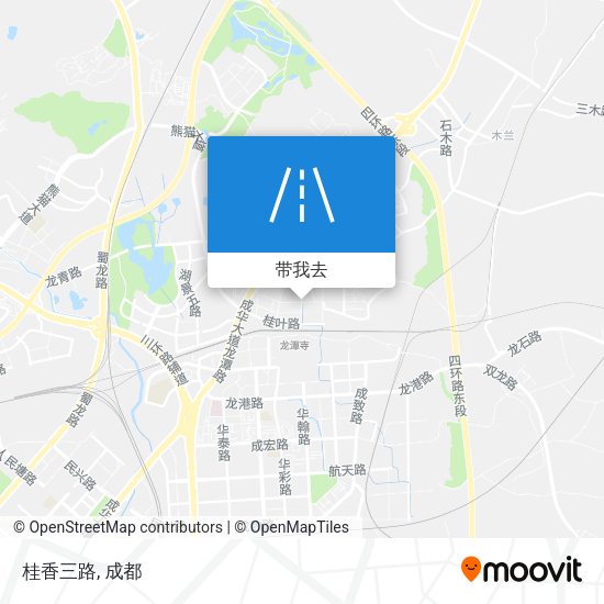 桂香三路地图