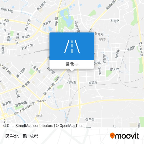 民兴北一路地图