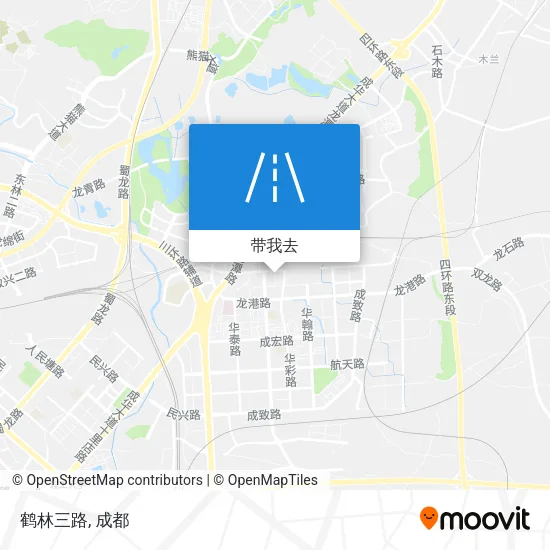 鹤林三路地图