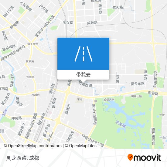 灵龙西路地图