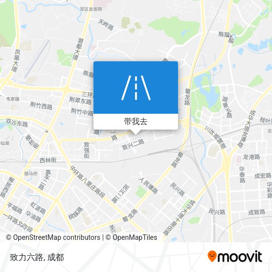 致力六路地图