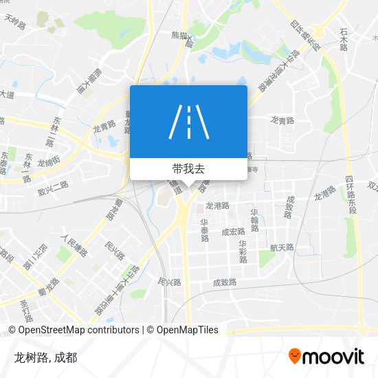 龙树路地图