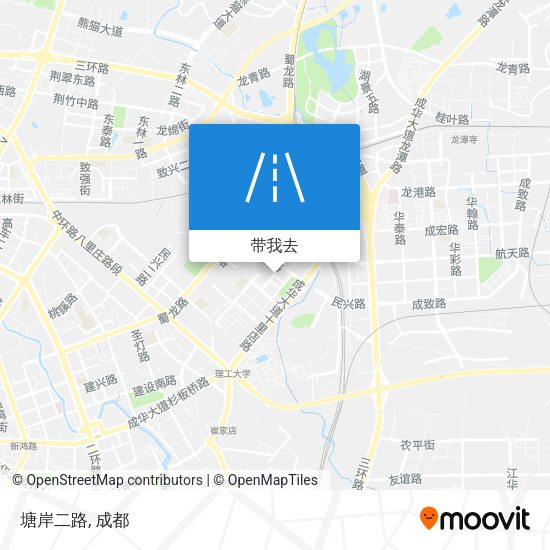塘岸二路地图