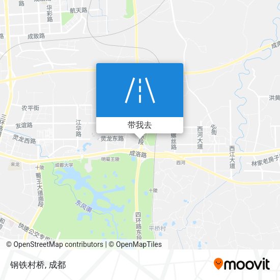 钢铁村桥地图