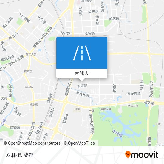 双林街地图