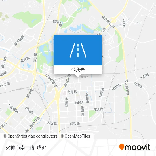火神庙南二路地图