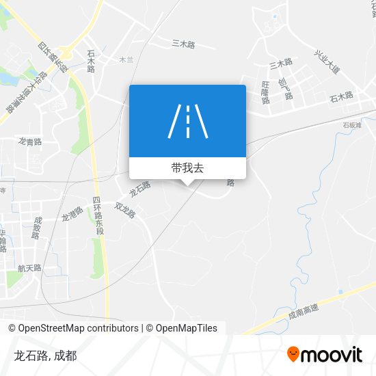 龙石路地图