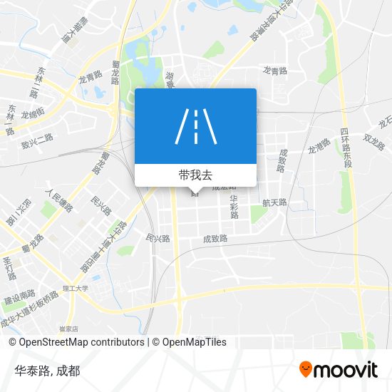 华泰路地图
