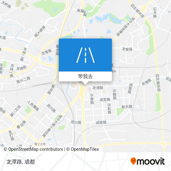 龙潭路地图