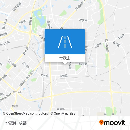 华冠路地图