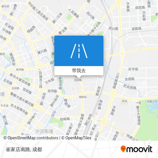 崔家店南路地图