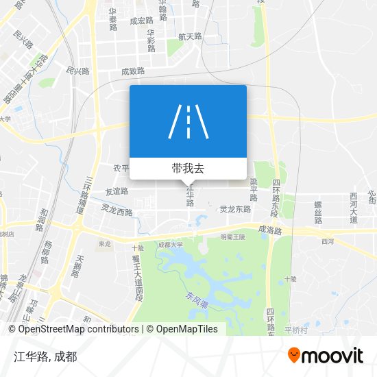 江华路地图