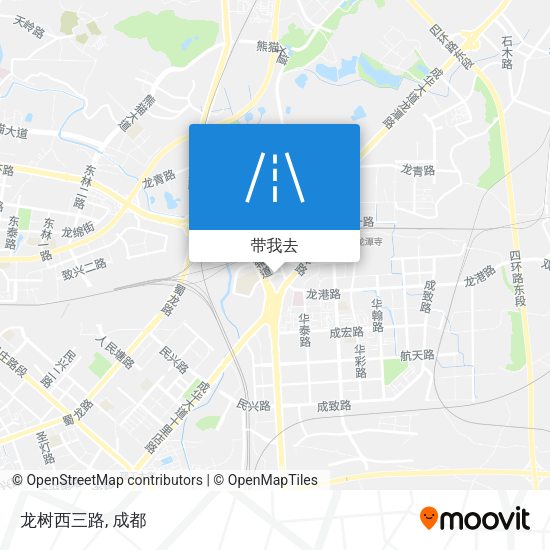 龙树西三路地图