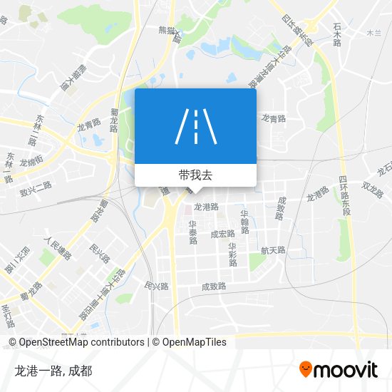 龙港一路地图