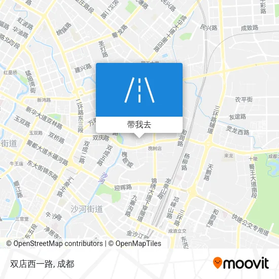 双店西一路地图