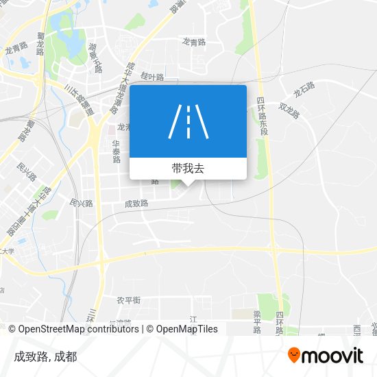 成致路地图