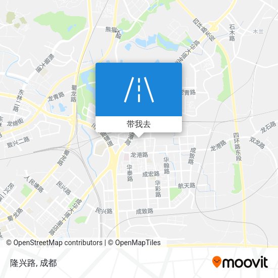 隆兴路地图