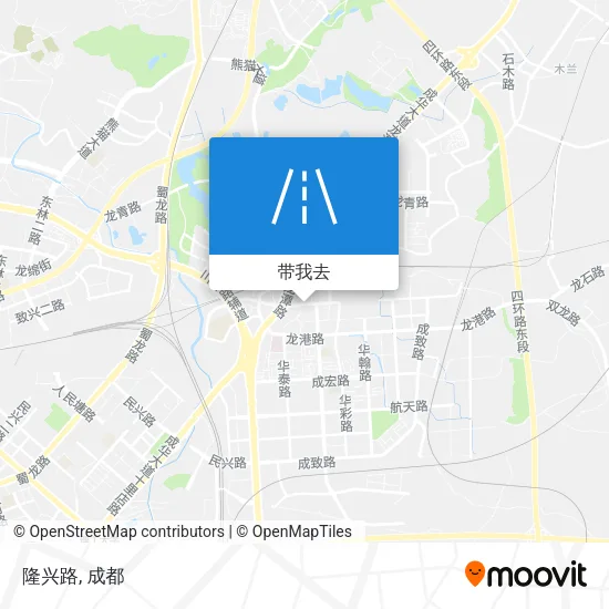 隆兴路地图