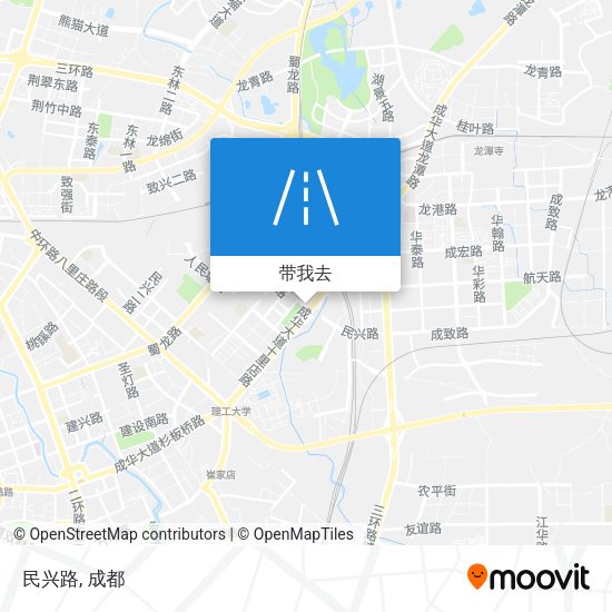 民兴路地图