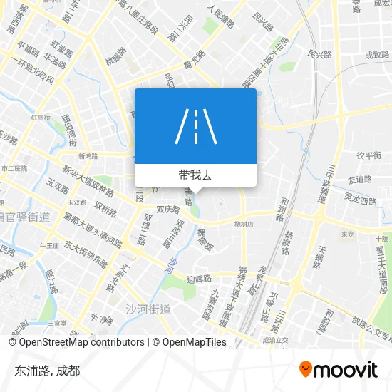 东浦路地图