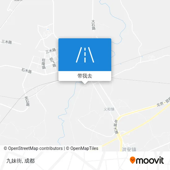 九妹街地图