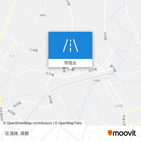 近溪路地图