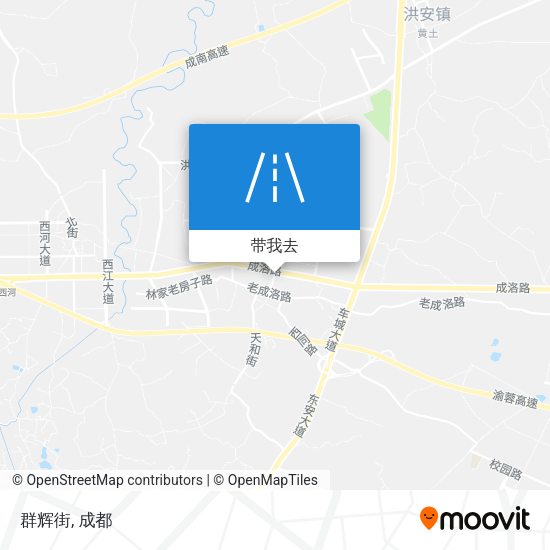 群辉街地图