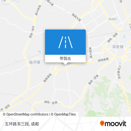 五环路东三段地图