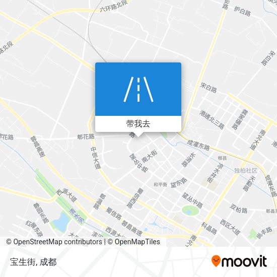 宝生街地图