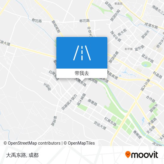 大禹东路地图